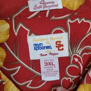 Reyn Spooner USC Spirit Silk Shirt